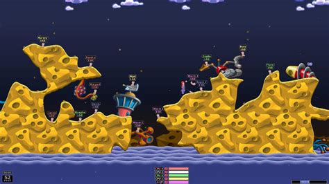  Worms Armageddon: 벌레들의 대규모 전쟁과 광기로운 무기들!